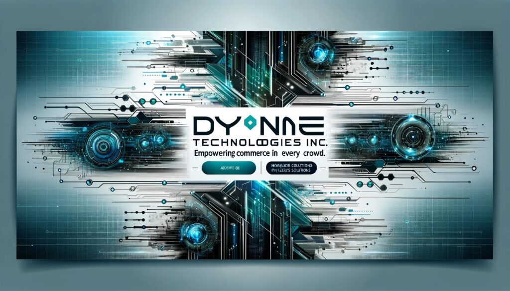 Dyne Technologies Logo enabling ecommerce in every crowd